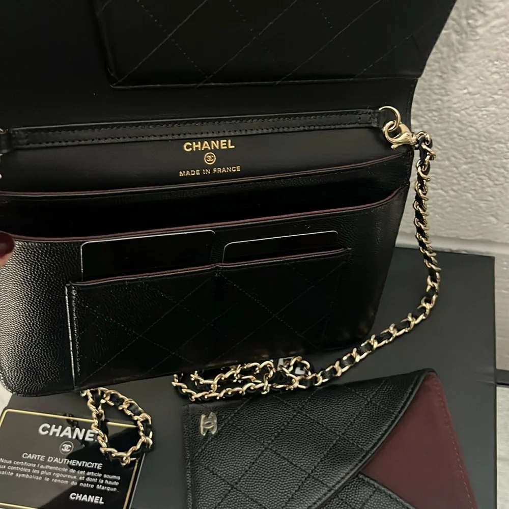 💎✨ BEAUTIFUL ✨💎  CAVIAR WOC CHANEL CROSSBODY QUILTED - Picture 8 of 17